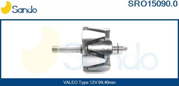 Sando SRO15090.0 - Rotor, alternateur cwaw.fr