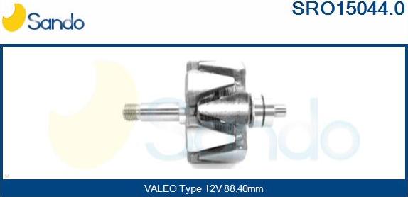 Sando SRO15044.0 - Rotor, alternateur cwaw.fr