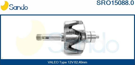 Sando SRO15088.0 - Rotor, alternateur cwaw.fr