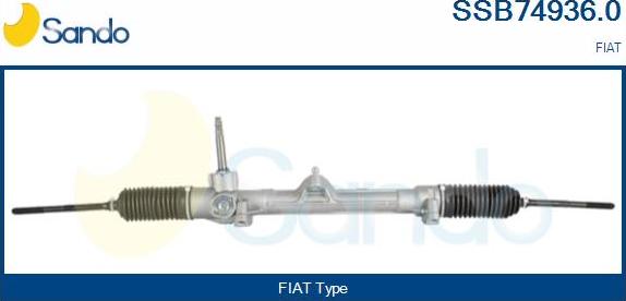Sando SSB74936.0 - Crémaillière de direction cwaw.fr