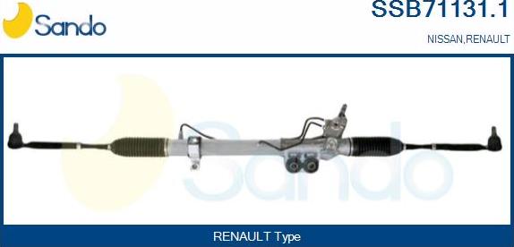Sando SSB71131.1 - Crémaillière de direction cwaw.fr