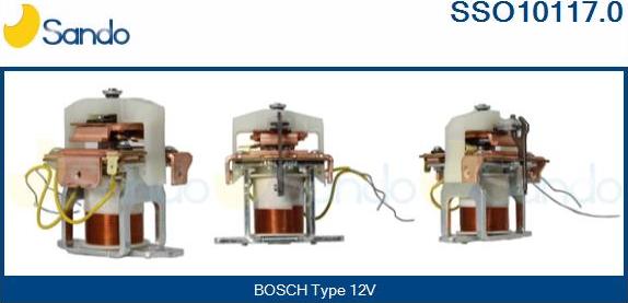 Sando SSO10117.0 - Contacteur, démarreur cwaw.fr