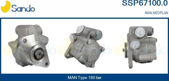 Sando SSP67100.0 - Pompe hydraulique, direction cwaw.fr