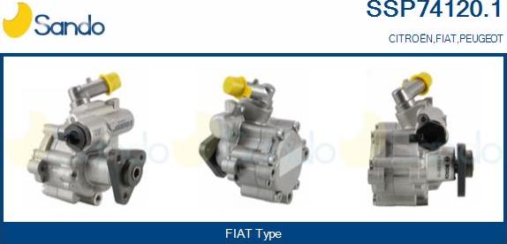 Sando SSP74120.1 - Pompe hydraulique, direction cwaw.fr