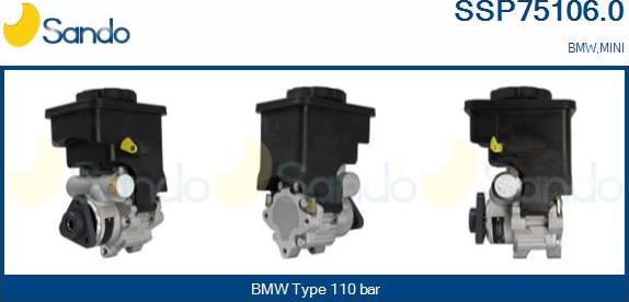 Sando SSP75106.0 - Pompe hydraulique, direction cwaw.fr