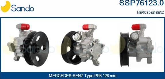 Sando SSP76123.0 - Pompe hydraulique, direction cwaw.fr