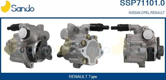 Sando SSP71101.0 - Pompe hydraulique, direction cwaw.fr