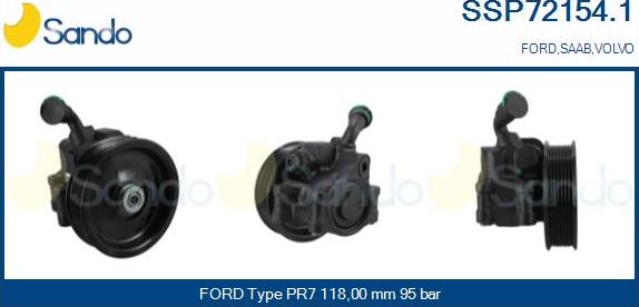 Sando SSP72154.1 - Pompe hydraulique, direction cwaw.fr