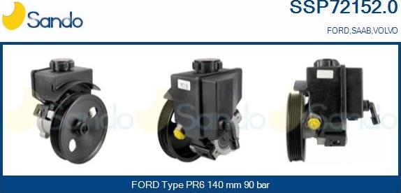 Sando SSP72152.0 - Pompe hydraulique, direction cwaw.fr