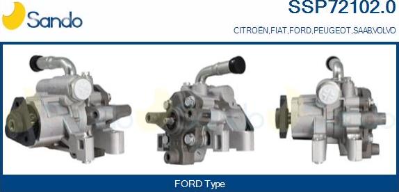 Sando SSP72102.0 - Pompe hydraulique, direction cwaw.fr