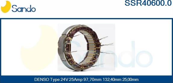 Sando SSR40600.0 - Stator, alternateur cwaw.fr