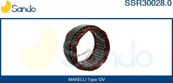 Sando SSR30028.0 - Stator, alternateur cwaw.fr