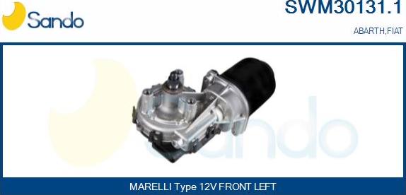 Sando SWM30131.1 - Moteur d'essuie-glace cwaw.fr