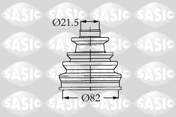 Sasic 9004611 - Joint-soufflet, arbre de commande cwaw.fr