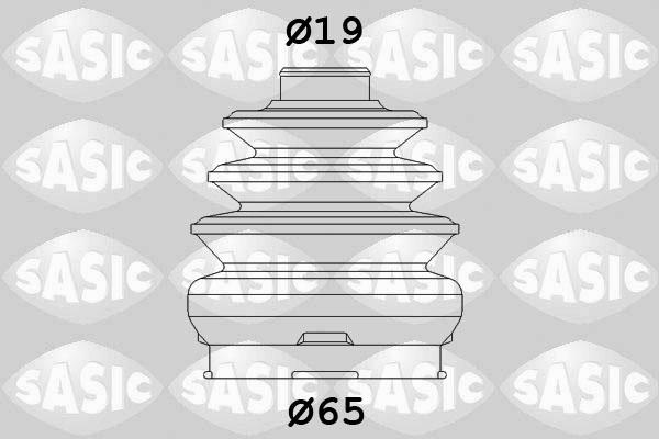 Sasic 9004723 - Joint-soufflet, arbre de commande cwaw.fr