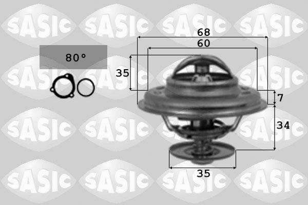 Sasic 9000067 - Thermostat d'eau cwaw.fr