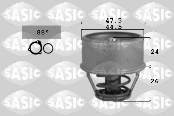 Sasic 9000038 - Thermostat d'eau cwaw.fr