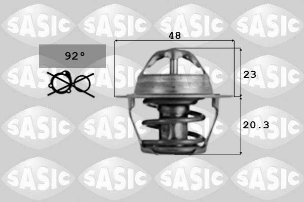 Sasic 9000389 - Thermostat d'eau cwaw.fr