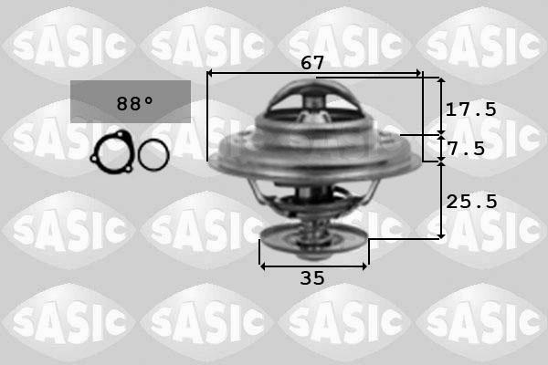 Sasic 9000335 - Thermostat d'eau cwaw.fr