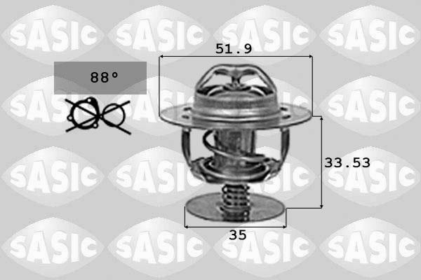 Sasic 9000719 - Thermostat d'eau cwaw.fr