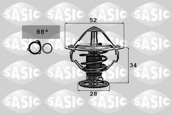 Sasic 9000714 - Thermostat d'eau cwaw.fr