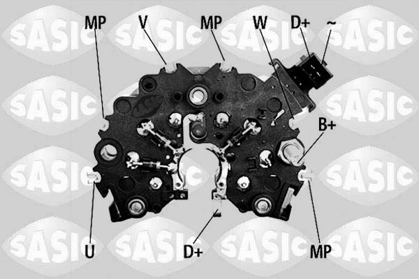 Sasic 9166008 - Pont de diodes, alternateur cwaw.fr