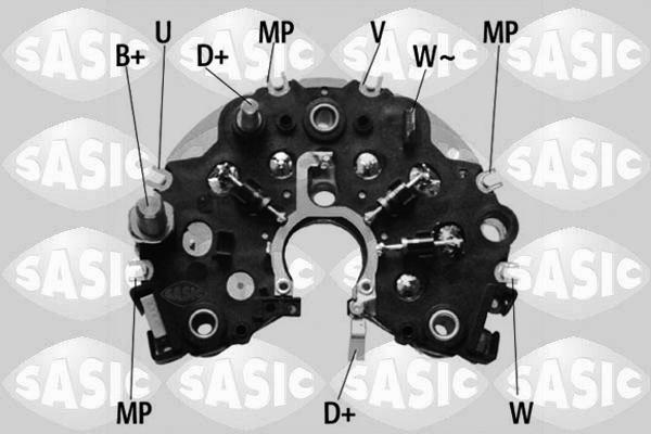 Sasic 9166003 - Pont de diodes, alternateur cwaw.fr