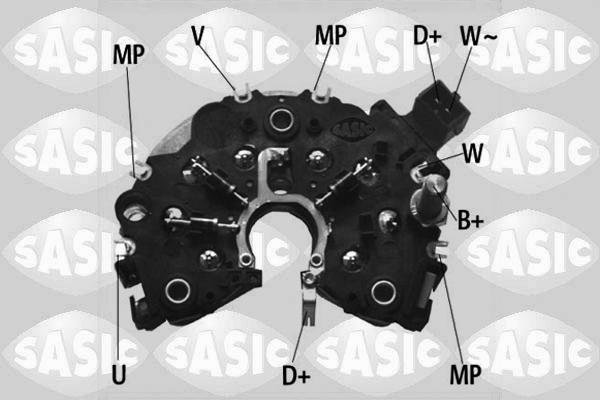 Sasic 9166007 - Pont de diodes, alternateur cwaw.fr