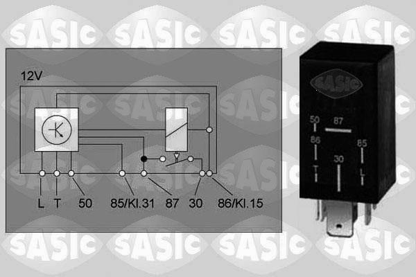 Sasic 9316004 - Temporisateur de préchauffage cwaw.fr