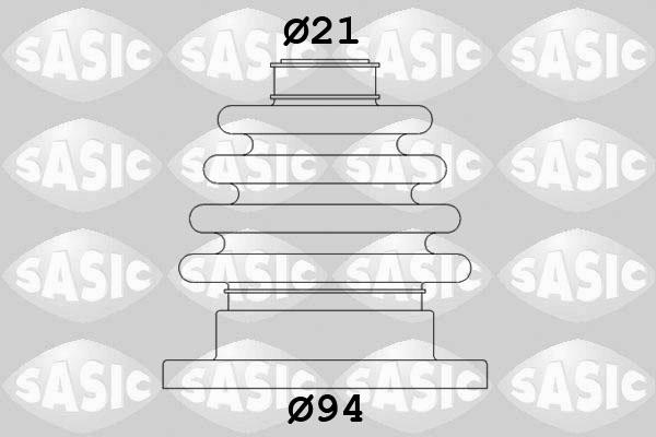 Sasic 4003444 - Joint-soufflet, arbre de commande cwaw.fr