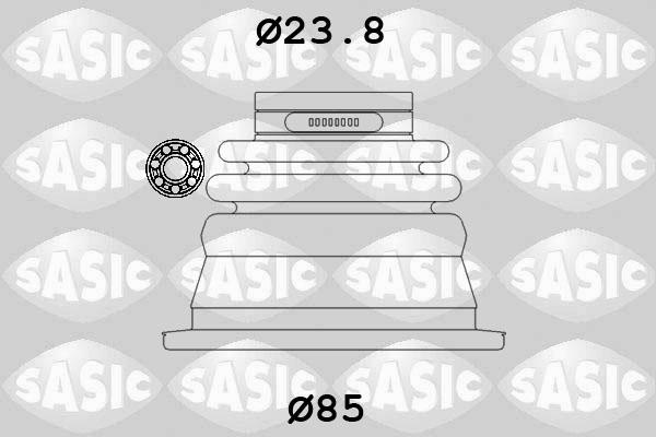 Sasic 4003419 - Joint-soufflet, arbre de commande cwaw.fr