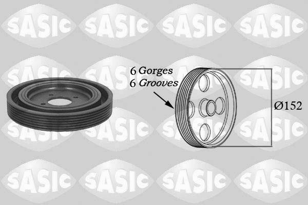 Sasic 5150Q60 - Poulie, vilebrequin cwaw.fr