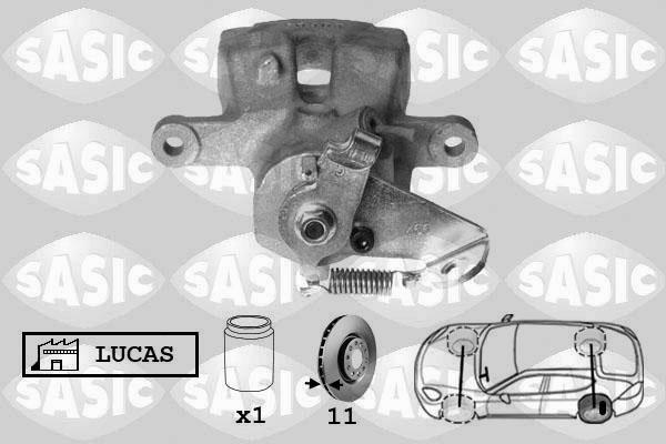 Sasic 6504006 - Étrier de frein cwaw.fr