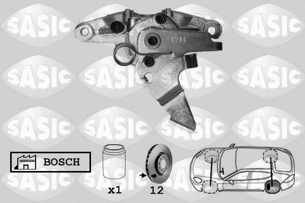 Sasic 6504008 - Étrier de frein cwaw.fr