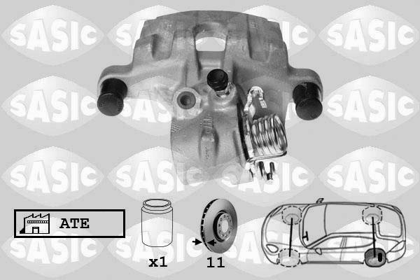 Sasic 6504018 - Étrier de frein cwaw.fr