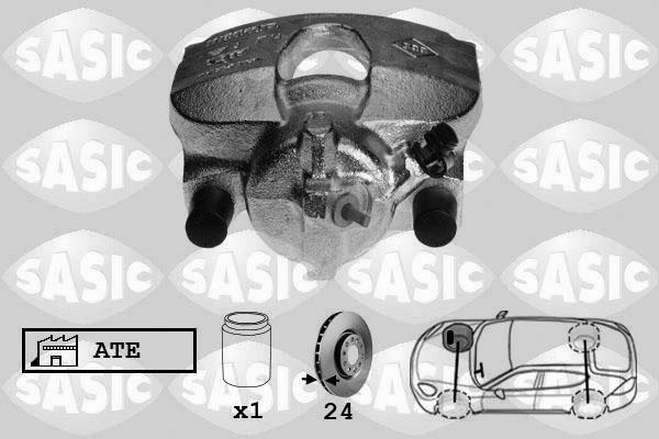 Sasic 6504013 - Étrier de frein cwaw.fr