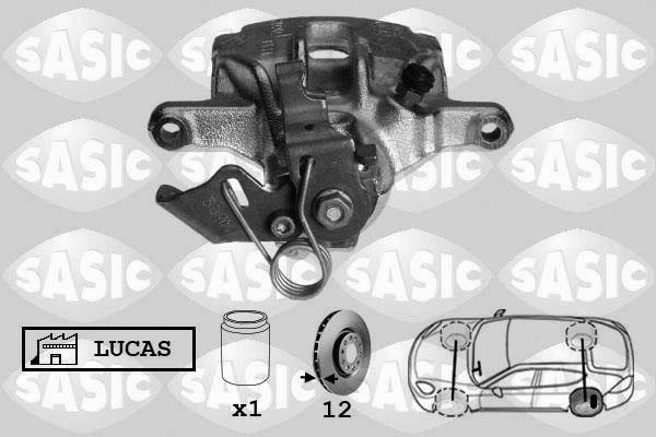 Sasic 6504022 - Étrier de frein cwaw.fr