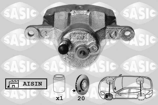 Sasic 6506092 - Étrier de frein cwaw.fr