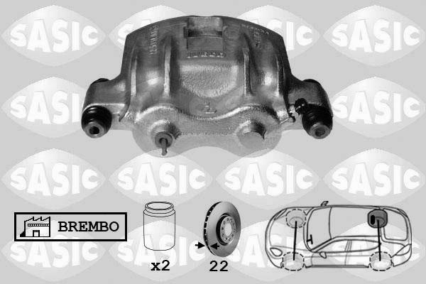 Sasic 6506040 - Étrier de frein cwaw.fr