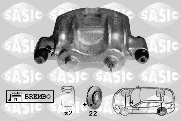 Sasic 6506041 - Étrier de frein cwaw.fr