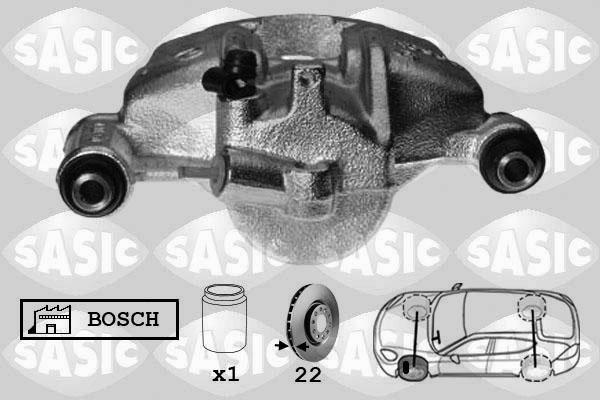 Sasic 6506042 - Étrier de frein cwaw.fr