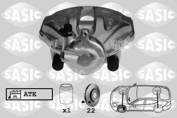 Sasic 6506050 - Étrier de frein cwaw.fr