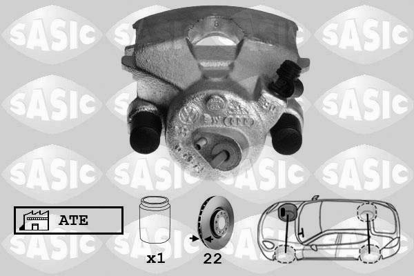 Sasic 6506005 - Étrier de frein cwaw.fr