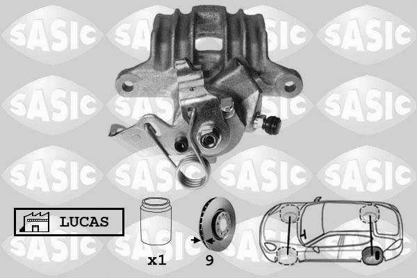 Sasic 6506010 - Étrier de frein cwaw.fr