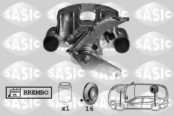 Sasic 6506039 - Étrier de frein cwaw.fr