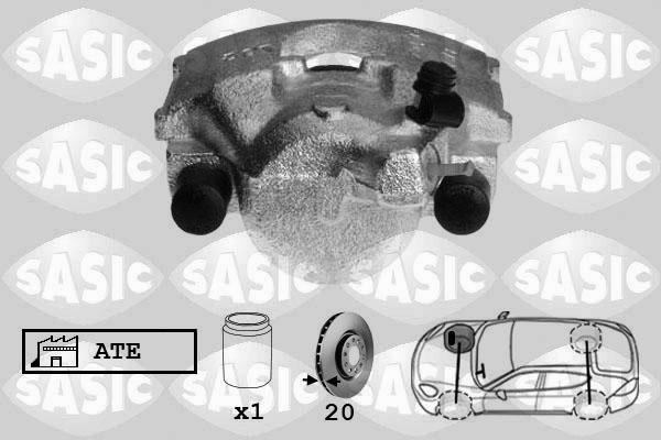 Sasic 6506025 - Étrier de frein cwaw.fr