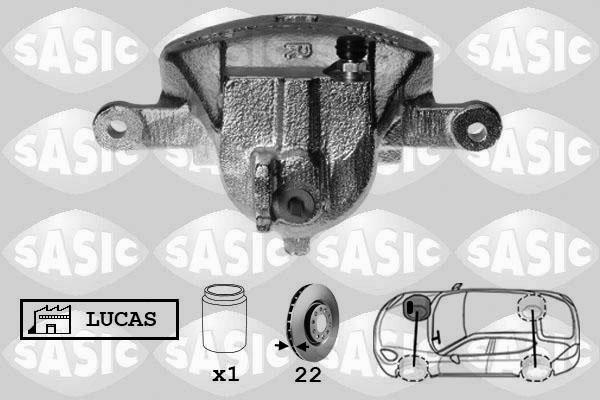 Sasic 6506145 - Étrier de frein cwaw.fr