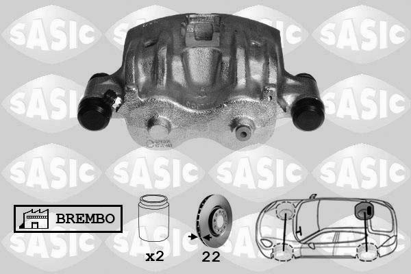 Sasic 6506161 - Étrier de frein cwaw.fr