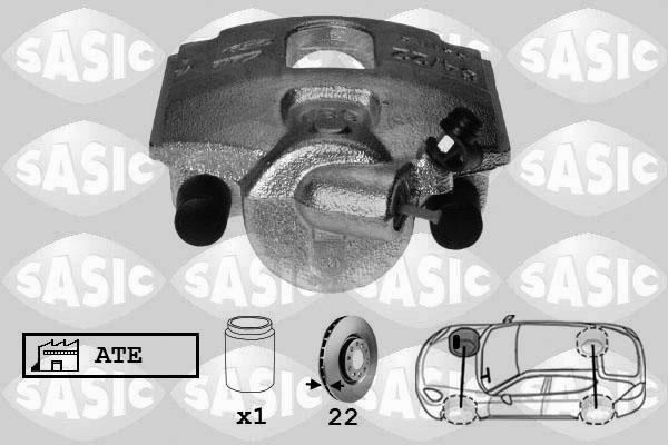 Sasic 6506109 - Étrier de frein cwaw.fr