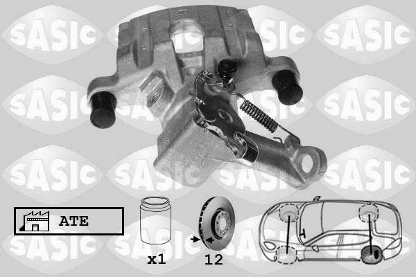 Sasic 6506104 - Étrier de frein cwaw.fr